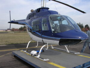 IMC Helicopter Camera Mount on Bell 206